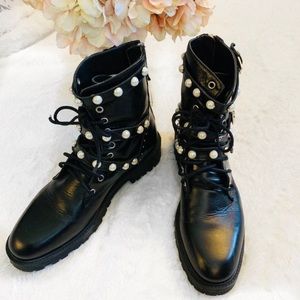 Zara Leather Boots